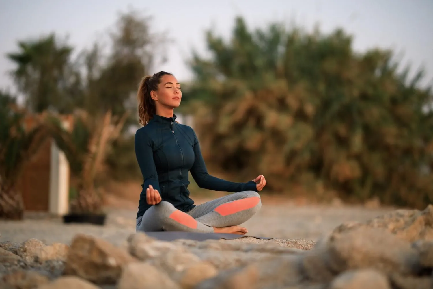 A quiet breathing moment